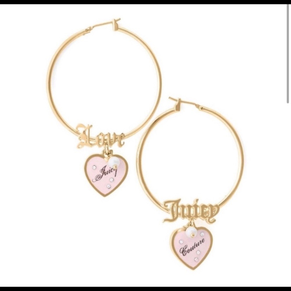 Juicy Couture Hoop Earrings